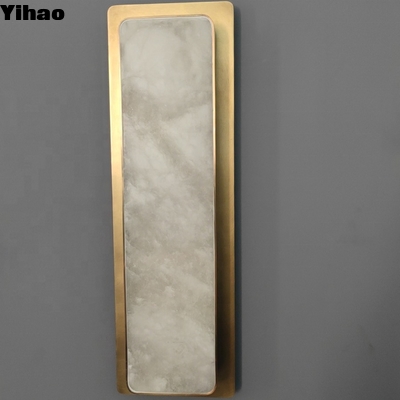 কেনা Modern Alabaster Wall Lamp LED Warm White 3500K for Living Room অনলাইন উত্পাদন