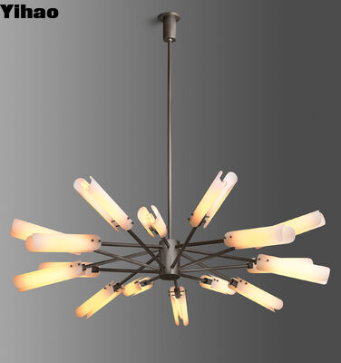 কেনা আধুনিক উচ্চতা সামঞ্জস্যযোগ্য ব্রাসের দেহ সাসপেন্ডেড পেন্ডেন্ট লাইট লিভিং রুমের জন্য 50000 ঘন্টা জীবনকাল সহ অনলাইন উত্পাদন