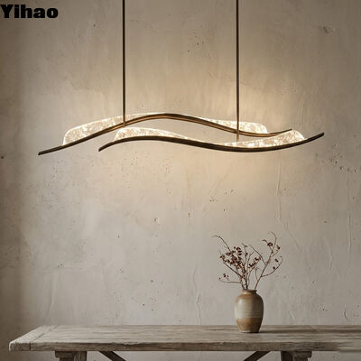 কেনা YH মিনিমালিস্ট অ্যান্টিক ব্রাস ব্রোঞ্জ চ্যান্ডেলিয়ার ক্রিস্টাল ছায়া এবং 3500K উষ্ণ হোয়াইট ডাইনিং রুমের জন্য LED আলো অনলাইন উত্পাদন