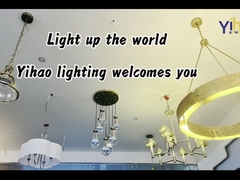 72'Vintage Farmhouse Chandelier With G9 Antique Brass Lantern Hanging Light (জি৯ অ্যান্টিক ব্রাস লণ্ঠন ঝুলন্ত আলো সহ ৭২' ভিন্টেজ ফার্মহাউস চ্যান্ডেলিয়ার)